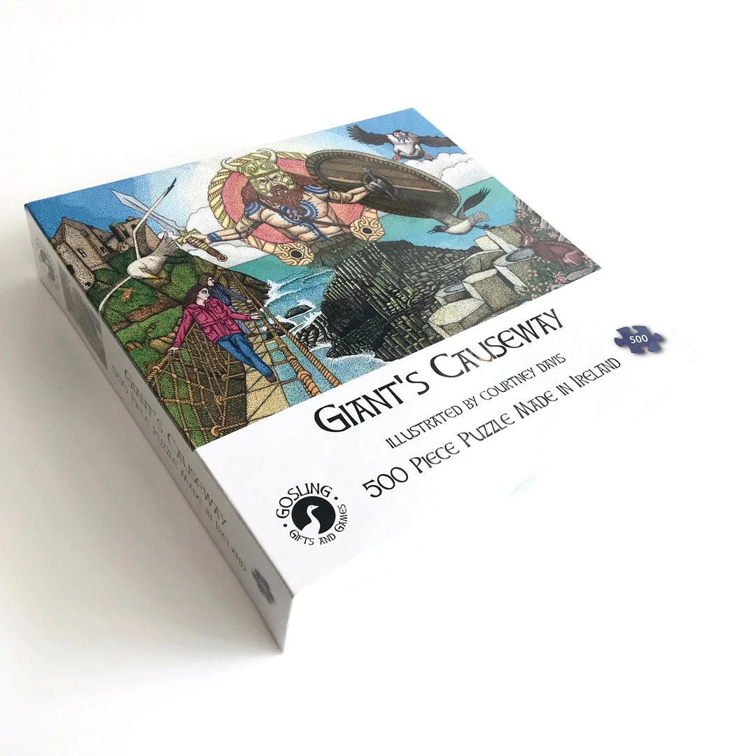 Gosling Games Mythical Irish Jigsaws The Giants Causeway Jigsaw Puzzle - Made In Ireland - 500 Piece