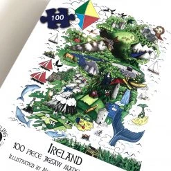 Gosling Games IRELAND Junior Jigsaw Puzzle - Made In Ireland - 100 Piece Mythical Irish Jigsaws