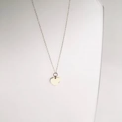 Necklaces Heart Of Gold - Personalised Pendant By Grá