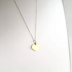 Necklaces Heart Of Gold - Personalised Pendant By Grá