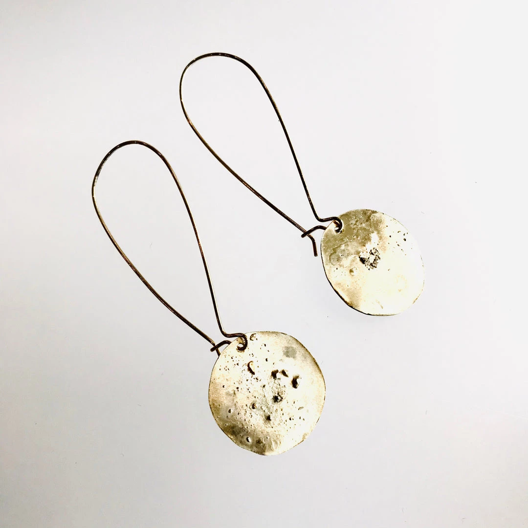 Ghost & Bonesetter Gealach Hook Earrings