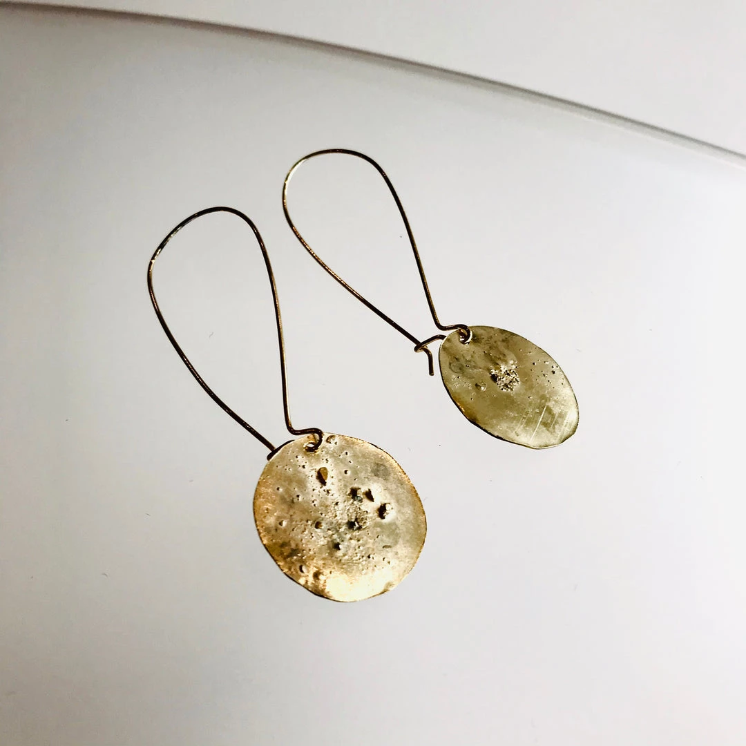 Ghost & Bonesetter Gealach Hook Earrings