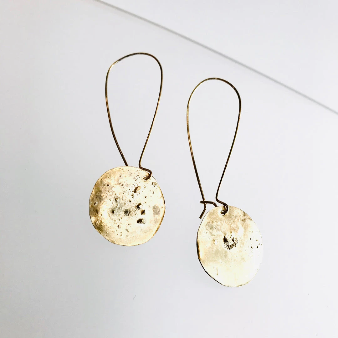 Ghost & Bonesetter Gealach Hook Earrings