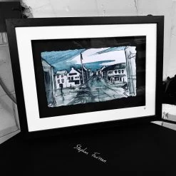 Stephen Farnan Studio Places HOLYWOOD - Town Maypole Neds County Down By Stephen Farnan