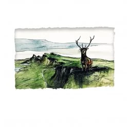 Stephen Farnan Studio Places THE HIGHLANDS OF SCOTLAND - Scottish Highlands Mountains Britain By Stephen Farnan Made In Ireland - H13