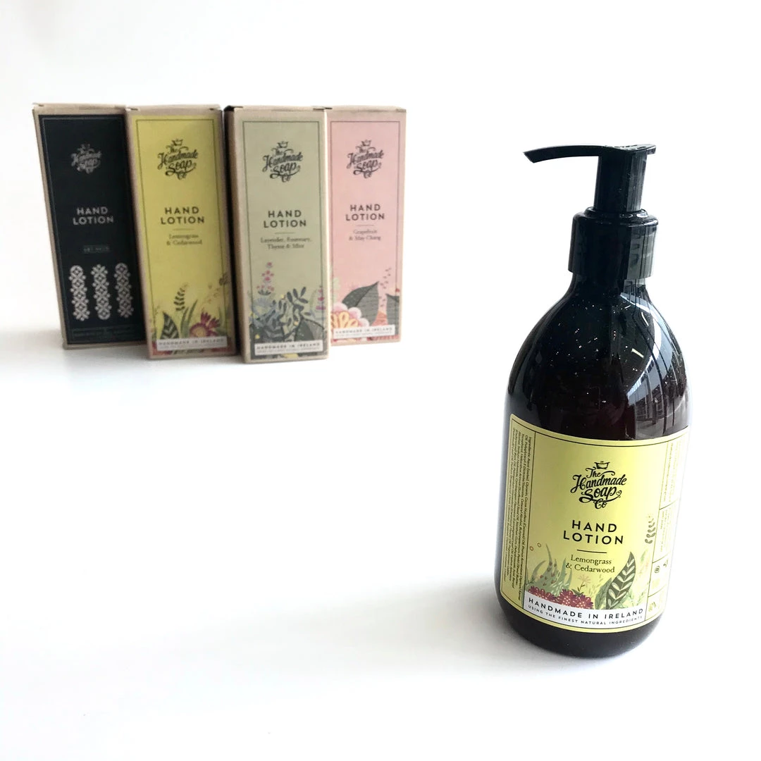 Handmade Soap Company Beauty Products HAND LOTION - Lemongrass And Cedarwood - Handmade In Ireland