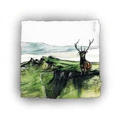 Stephen Farnan Studio Places THE HIGHLANDS OF SCOTLAND - Scottish Highlands Mountains Britain By Stephen Farnan Made In Ireland - H13