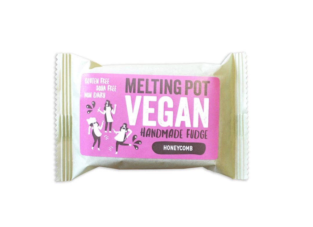 Melting Pot Fudge Melting Pot Vegan Honeycomb Fudge - Handmade In Belfast Food & Drinks