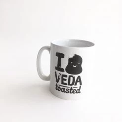 Tee & Toast I Love VEDA Toasted - Mug Made In Belfast By Tee And Toast All Mugs