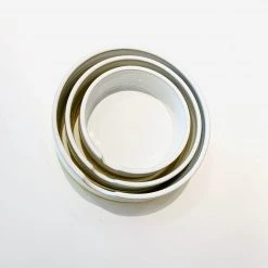 All Pottery Yellow Triple Bowl Set - Diem Pottery