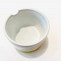 All Pottery Sugar Bowl Yellow - Diem Pottery