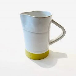 Creamer Jug Yellow - Diem Pottery