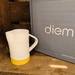 Creamer Jug Yellow - Diem Pottery