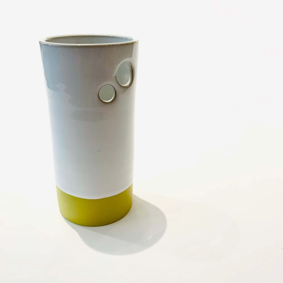 All Pottery Vase Medium Yellow - Diem Pottery