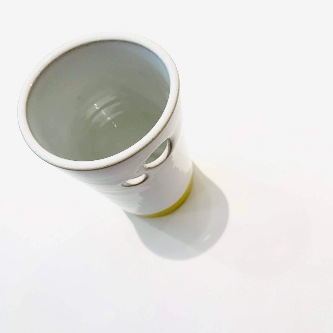 All Pottery Vase Medium Yellow - Diem Pottery