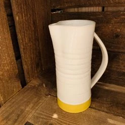 All Pottery Medium Jug Yellow - Diem Pottery