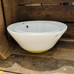 All Pottery Yellow Large & Medium Bowl Set - Diem Pottery