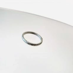 Ghost & Bonesetter Silver Beaten Ring All Jewellery