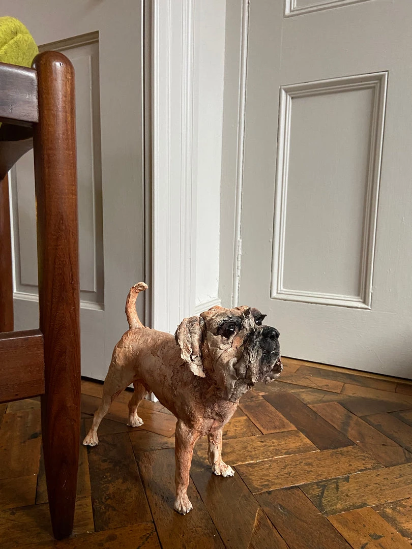 Ostinelli & Priest 'Terrier' - Handmade Ceramic Sculpture All Pottery