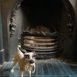 Ostinelli & Priest 'Schnauzer' - Handmade Ceramic Sculpture All Pottery