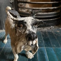 Ostinelli & Priest'Schnauzer' - Handmade Ceramic Sculpture All Pottery