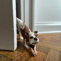 Ostinelli & Priest 'Play Time' - Street Dog - Handmade Ceramic Sculpture All Pottery