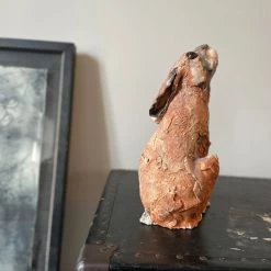 Ostinelli & Priest 'Star Gazer' - Irish Hare - Handmade Ceramic Sculpture All Pottery