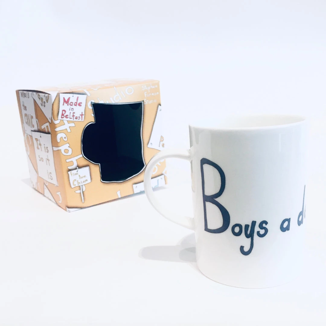 We Have It Wrapped UP BOYS A DEAR - Belfast - Slang - Humorous - Bone - China - Mug