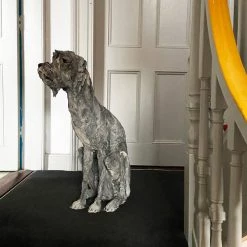 Ostinelli & Priest'Fitzpatrick' - Irish Wolfhound - Handmade Ceramic Sculpture