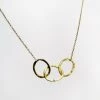 Mary K Gold 3 Oval Necklace