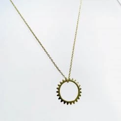Mary K Gold Sun Necklace