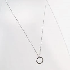 Mary K Silver Sun Necklace All Jewellery