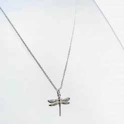 Mary K Silver Dragonfly Necklace All Jewellery