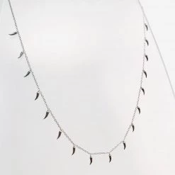 Mary K All Jewellery Silver Chilli Pod Necklace