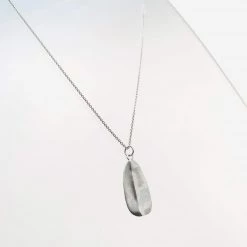 Mary K Silver Leaf Necklace All Jewellery