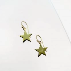 Mary K Gold Star Earrings All Jewellery