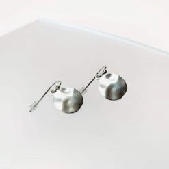 Mary K Silver Cornflake Earrings All Jewellery