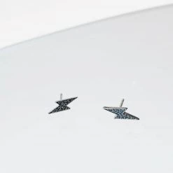 Mary K All Jewellery Silver Pave Flash Studs