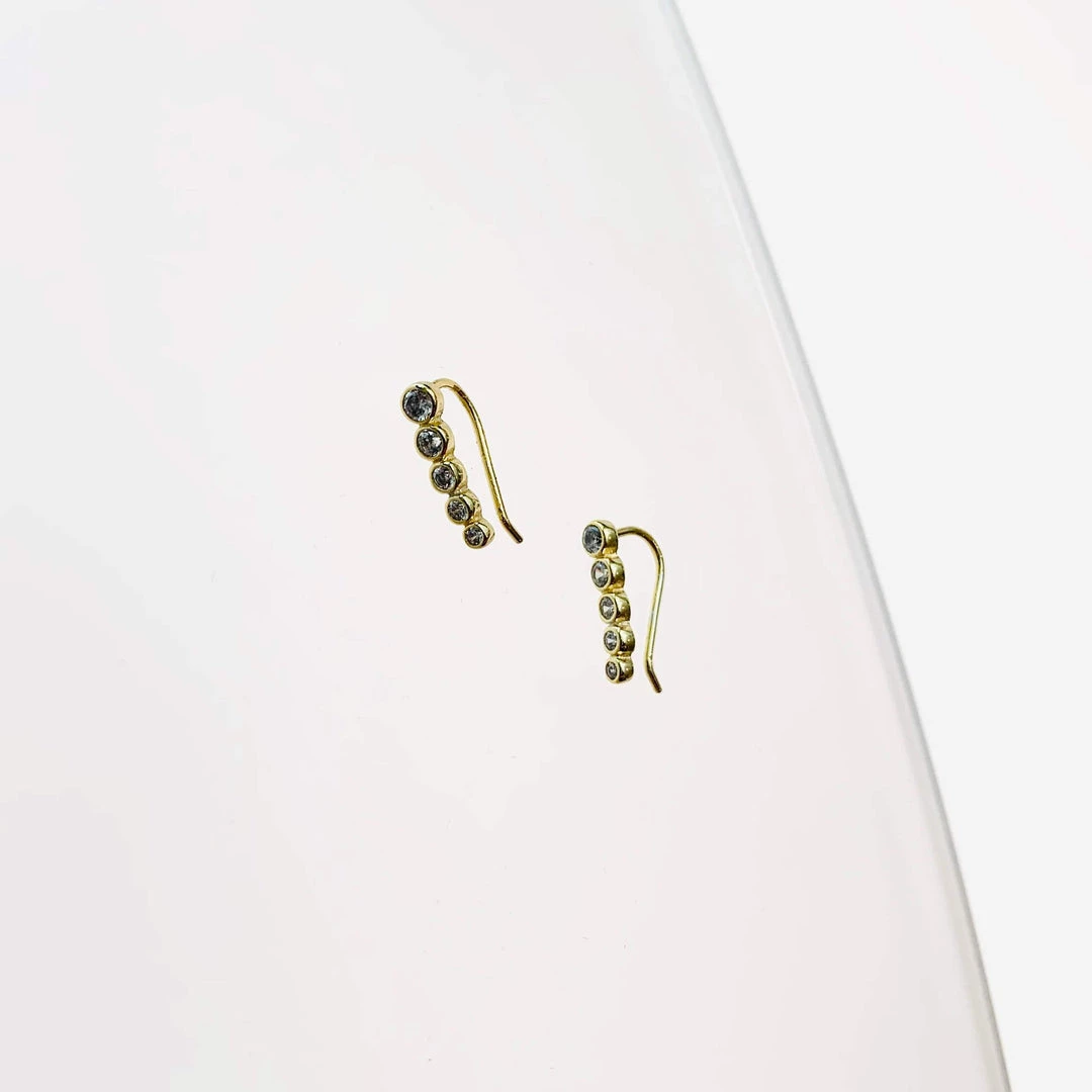 Mary K All Jewellery Gold Pave 5 Circle Climber