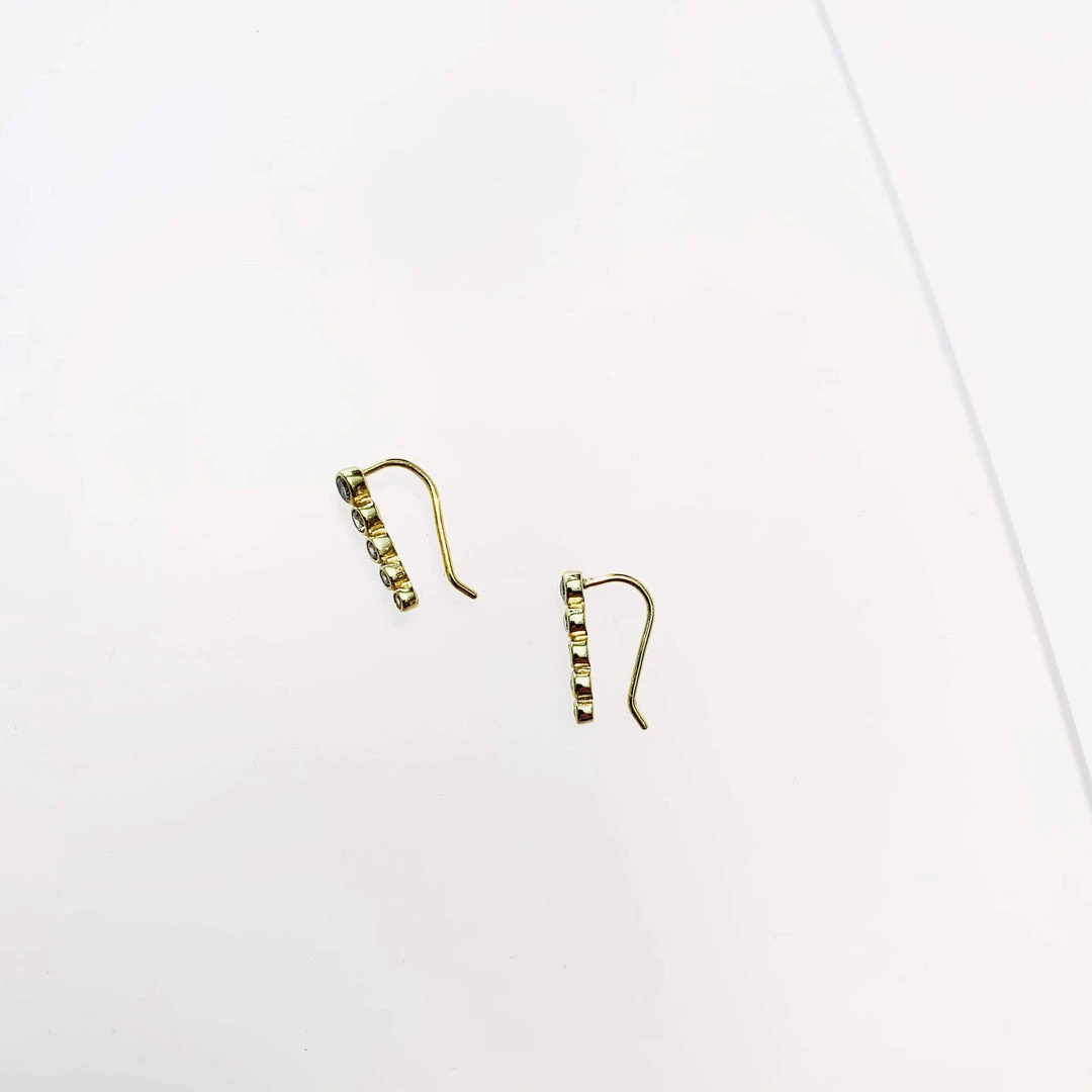 Mary K All Jewellery Gold Pave 5 Circle Climber