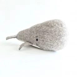 Heritage Gifts The WHALE - Felt Wool Animal Art By Flock Studio - Made In Dublin, Ireland