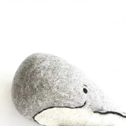 Heritage Gifts The WHALE - Felt Wool Animal Art By Flock Studio - Made In Dublin, Ireland