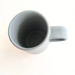 John Ryan Ceramics SOFT GREY - Mug - Hand Thrown Contemporary Irish Pottery All Pottery