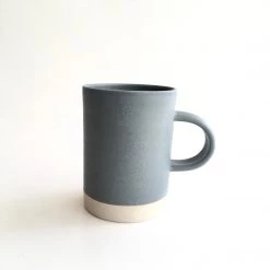 John Ryan Ceramics SOFT GREY - Mug - Hand Thrown Contemporary Irish Pottery All Pottery