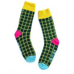 Irish Socksciety GRAND Green - Funny Irish Socks Made In Ireland