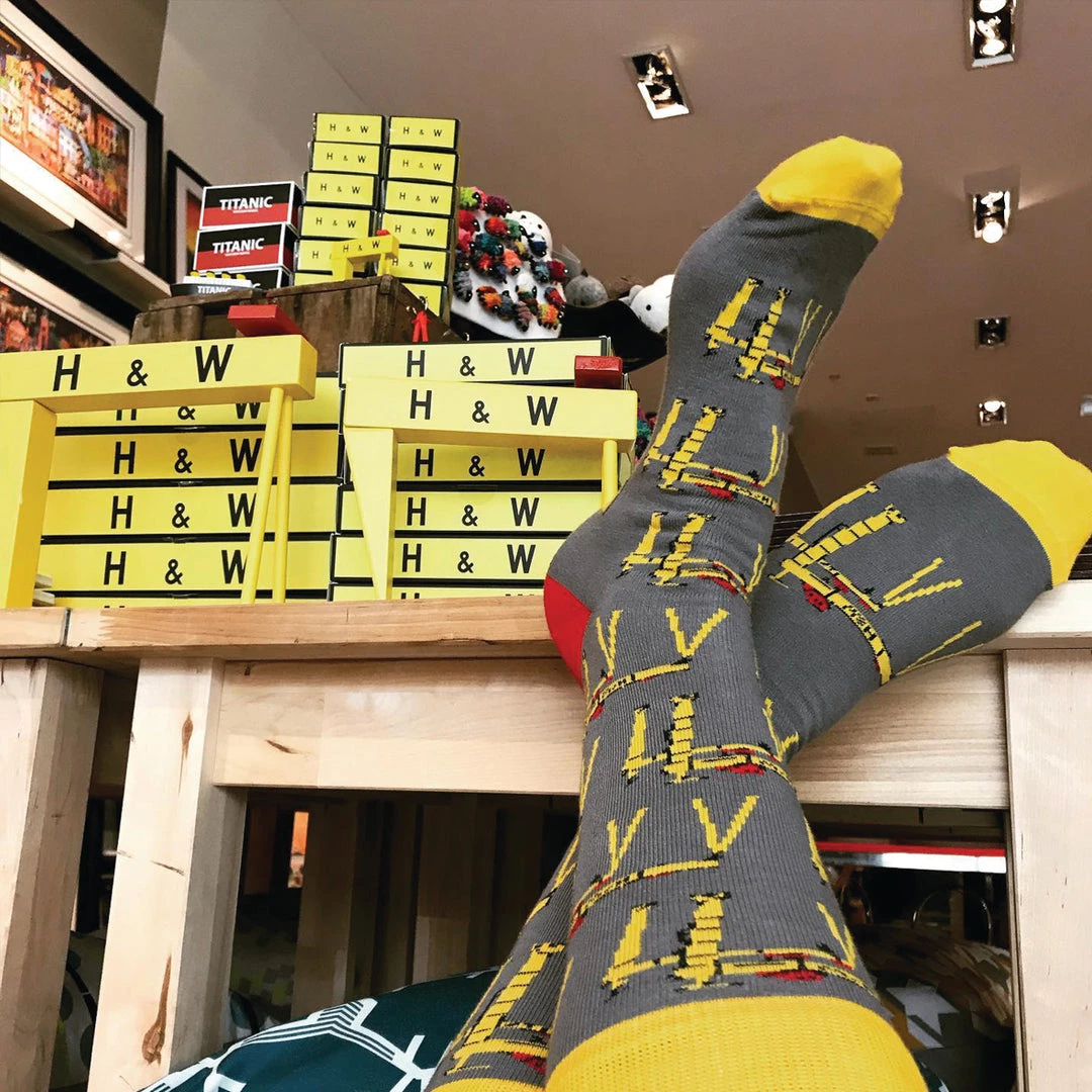 Irish Socksciety Belfast SOCKS - Legendary Harland & Wolff Socks