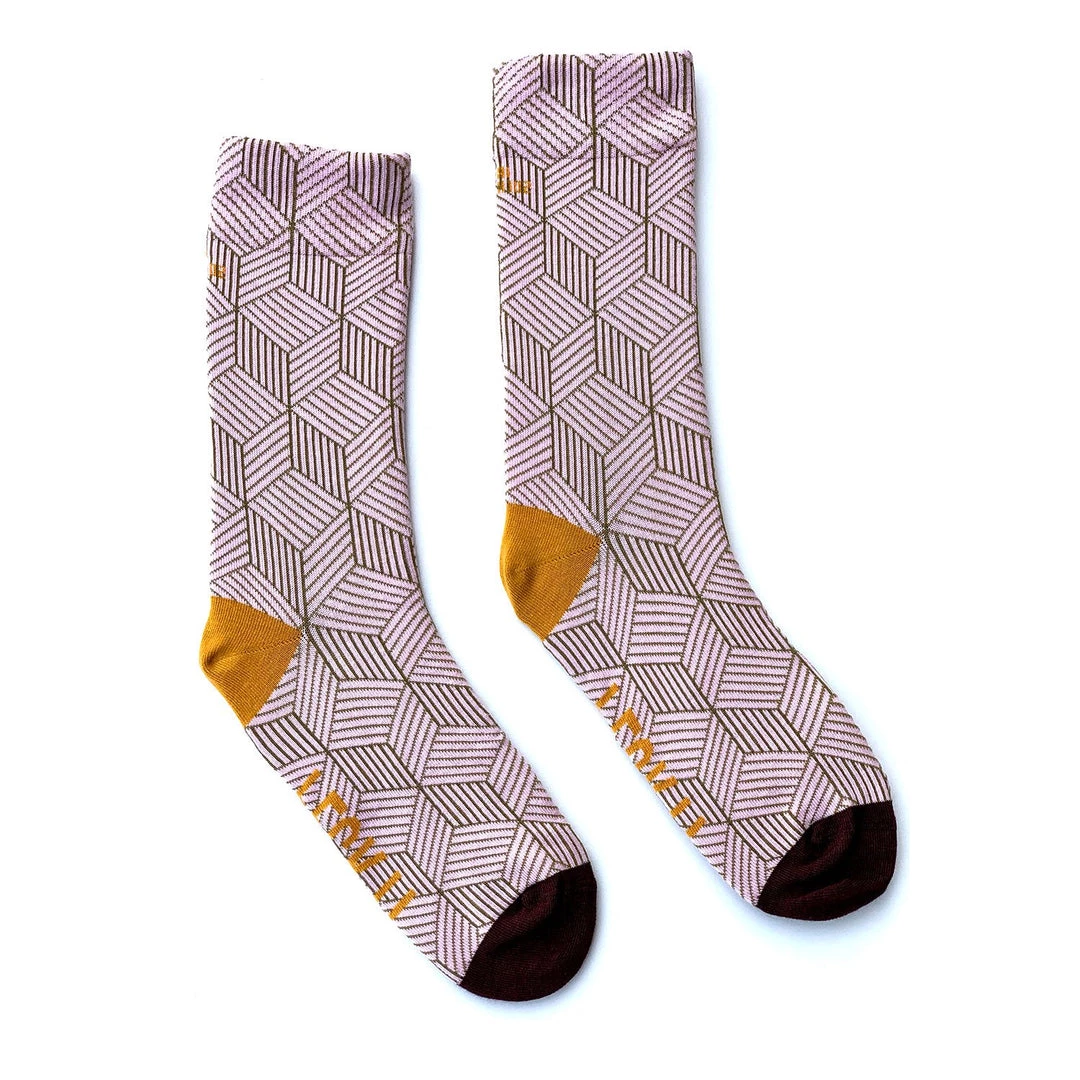 Irish Socksciety FECK IT - Pink - Funny Irish Socks Made In Ireland