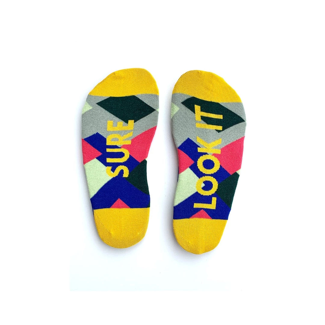 Irish Socksciety SURE LOOK IT - Funny Irish Socks Made In Ireland