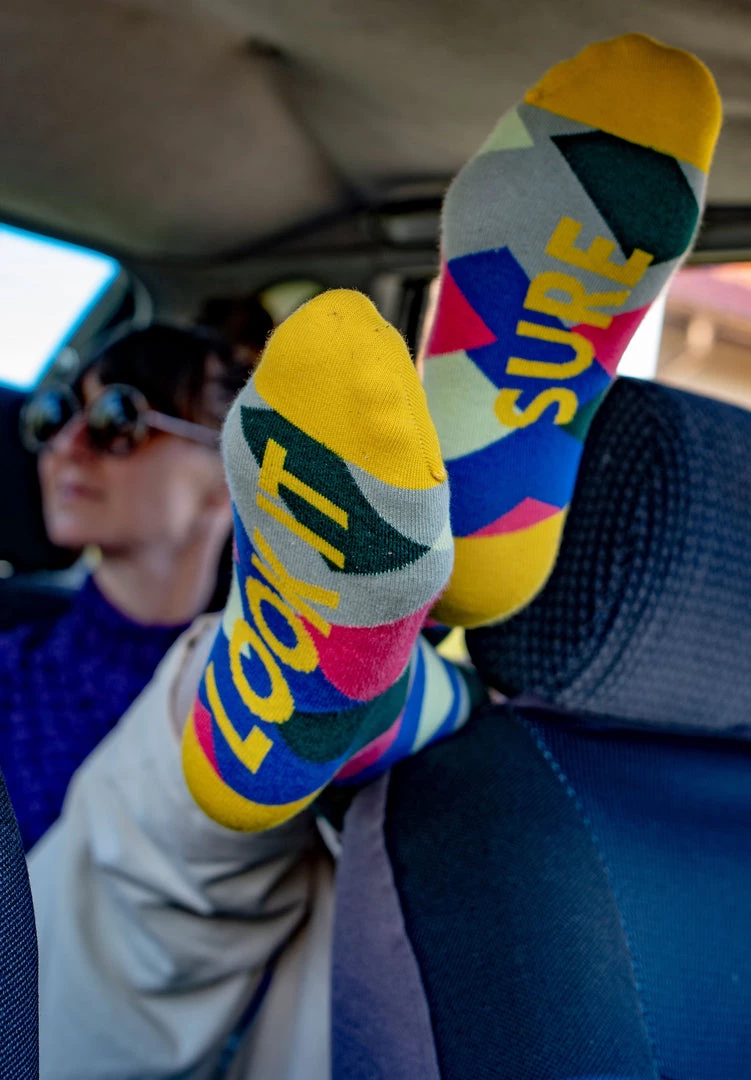 Irish Socksciety SURE LOOK IT - Funny Irish Socks Made In Ireland