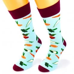 Irish Socksciety EAT YOUR VEGETABLES - Funny Irish Socks Made In Ireland
